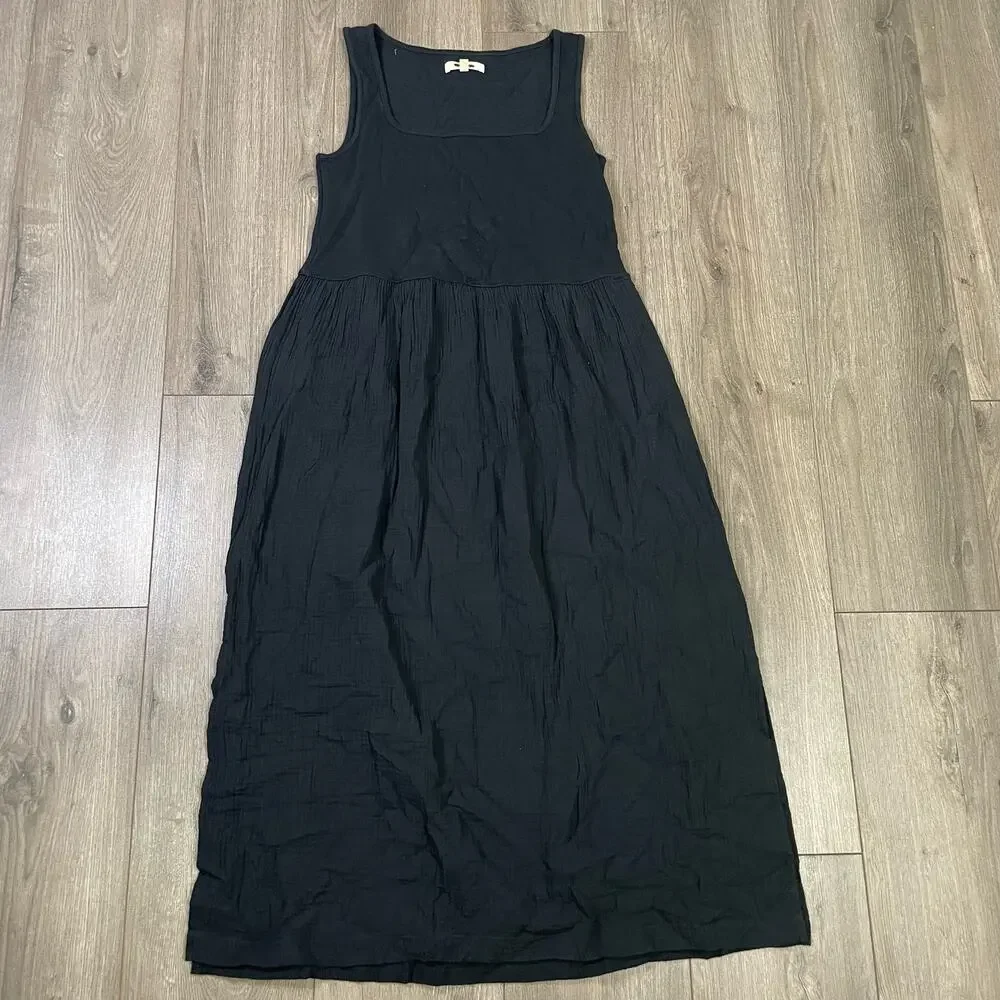 Madewell Knit Tank Midi Flowy Summer Casual Dress US Women's XS New - Picture 2 of 7
